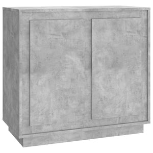 Betongraues Sideboard 80x34x75 cm