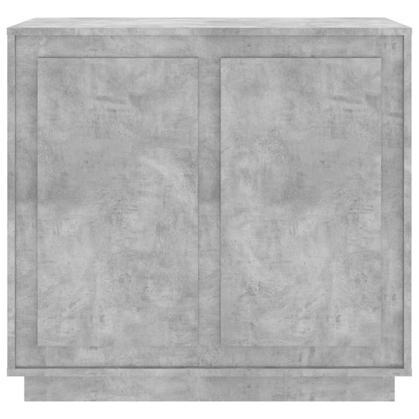 Betongraues Sideboard 80x34x75 cm