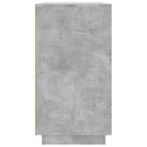 Betongraues Sideboard 80x34x75 cm