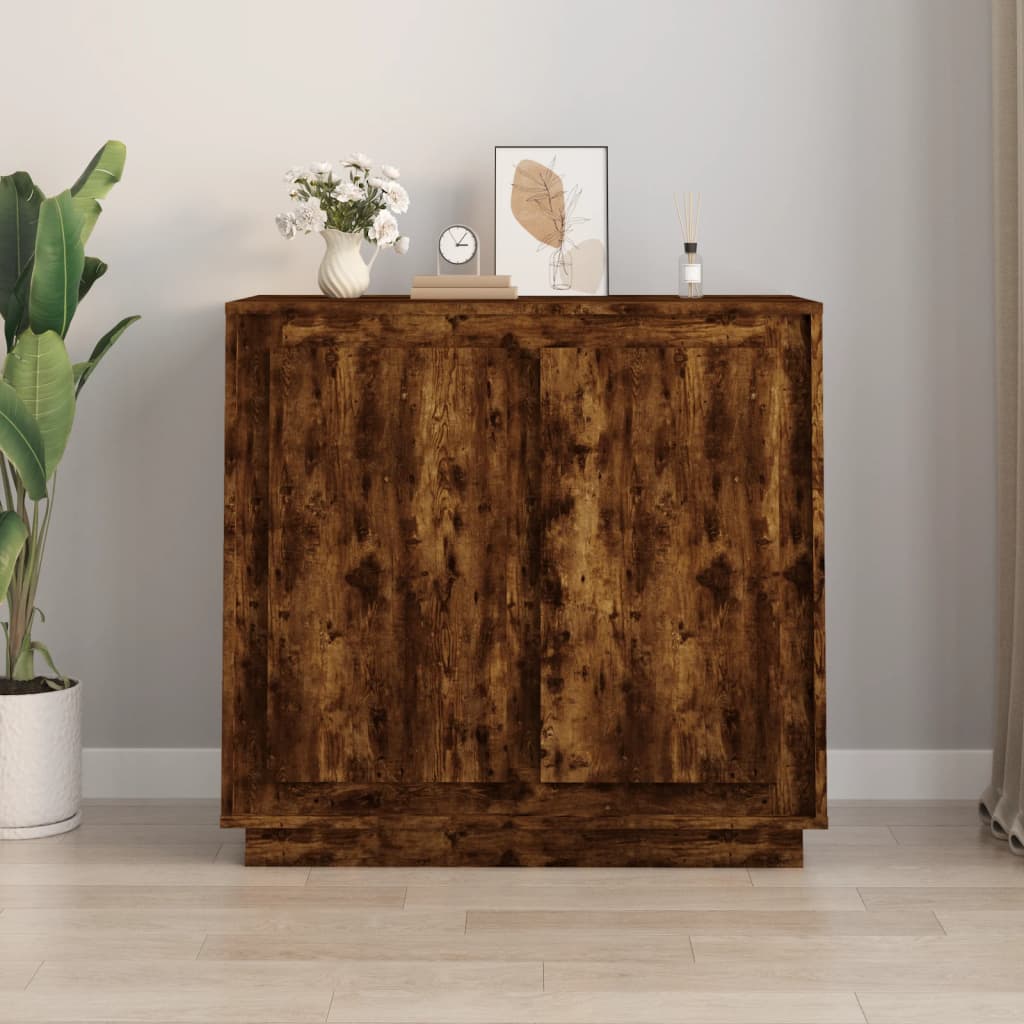 Sideboard Räuchereiche 80x34x75 cm