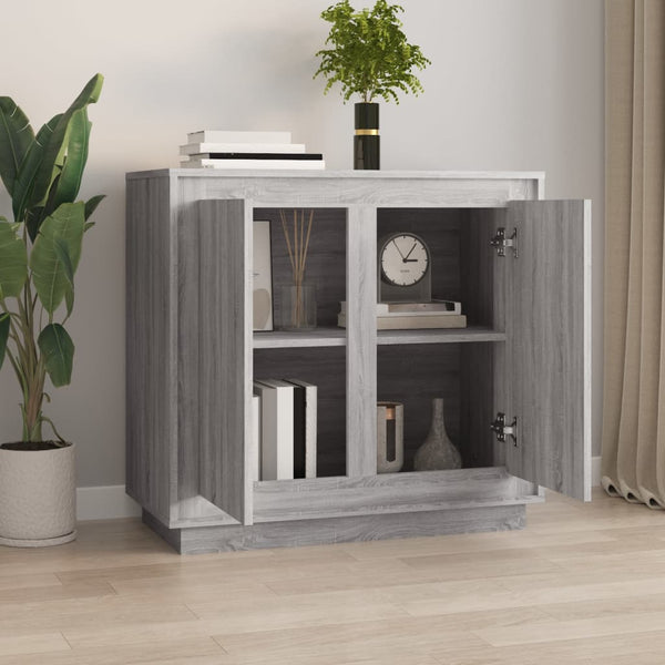 Sideboard Grau Sonoma 80x75 cm