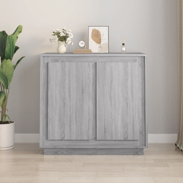Sideboard Grau Sonoma 80x75 cm
