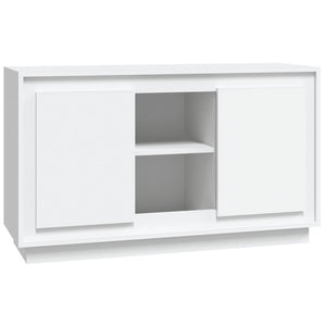 Weißes Sideboard 102 cm Holzwerkstoff