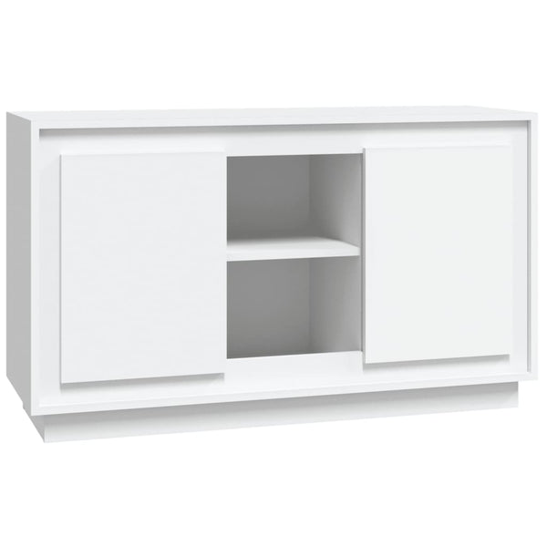Weißes Sideboard 102 cm Holzwerkstoff