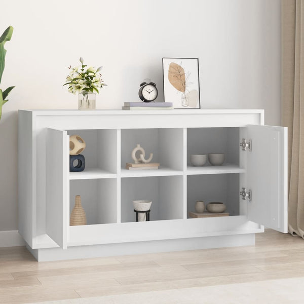 Weißes Sideboard 102 cm Holzwerkstoff