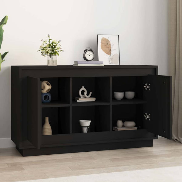 Schwarzes Sideboard 102 cm