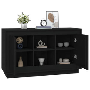 Schwarzes Sideboard 102 cm