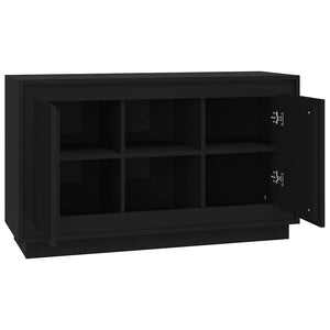 Schwarzes Sideboard 102 cm