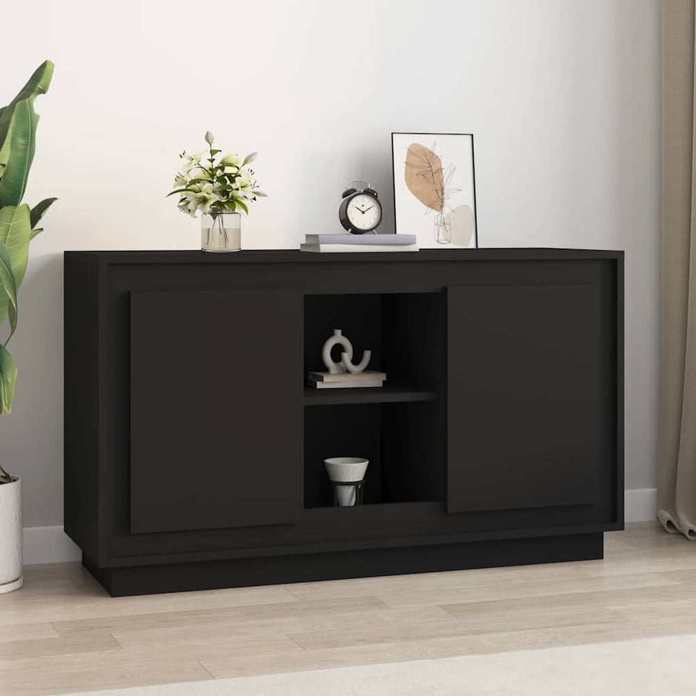 Schwarzes Sideboard 102 cm