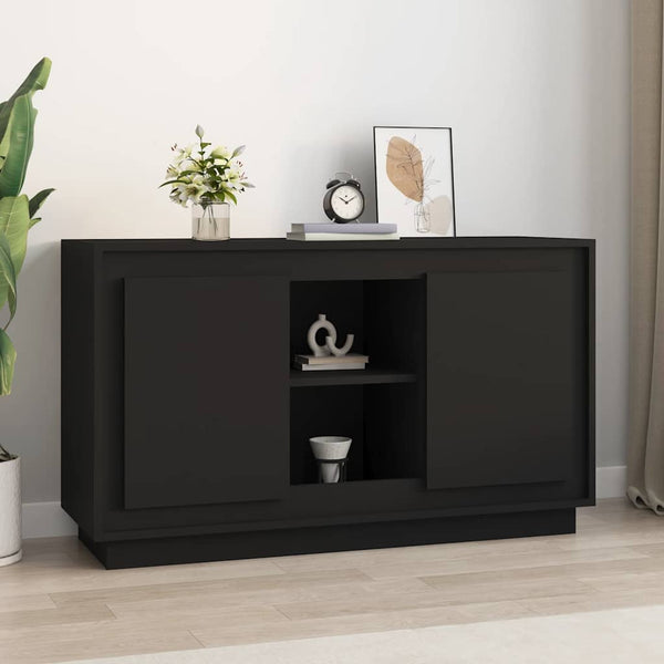 Schwarzes Sideboard 102 cm