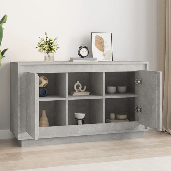 Betongraues Sideboard 102 cm