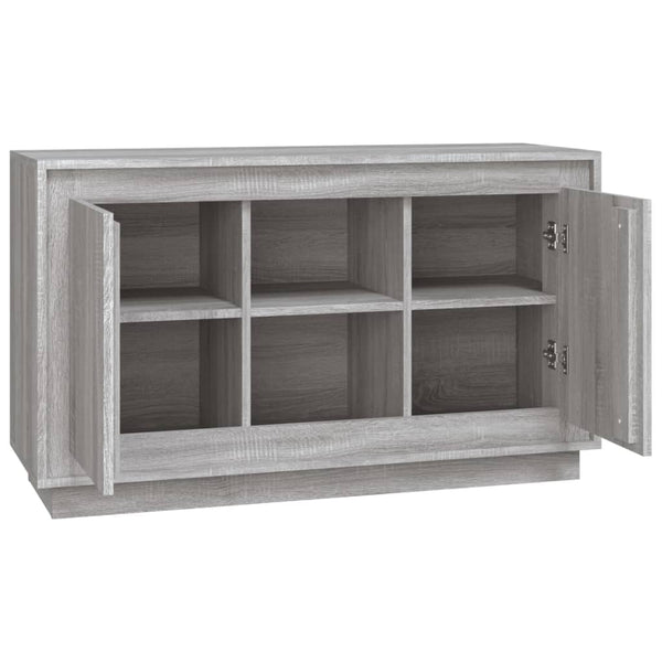 Graues Sideboard Sonoma 102 cm