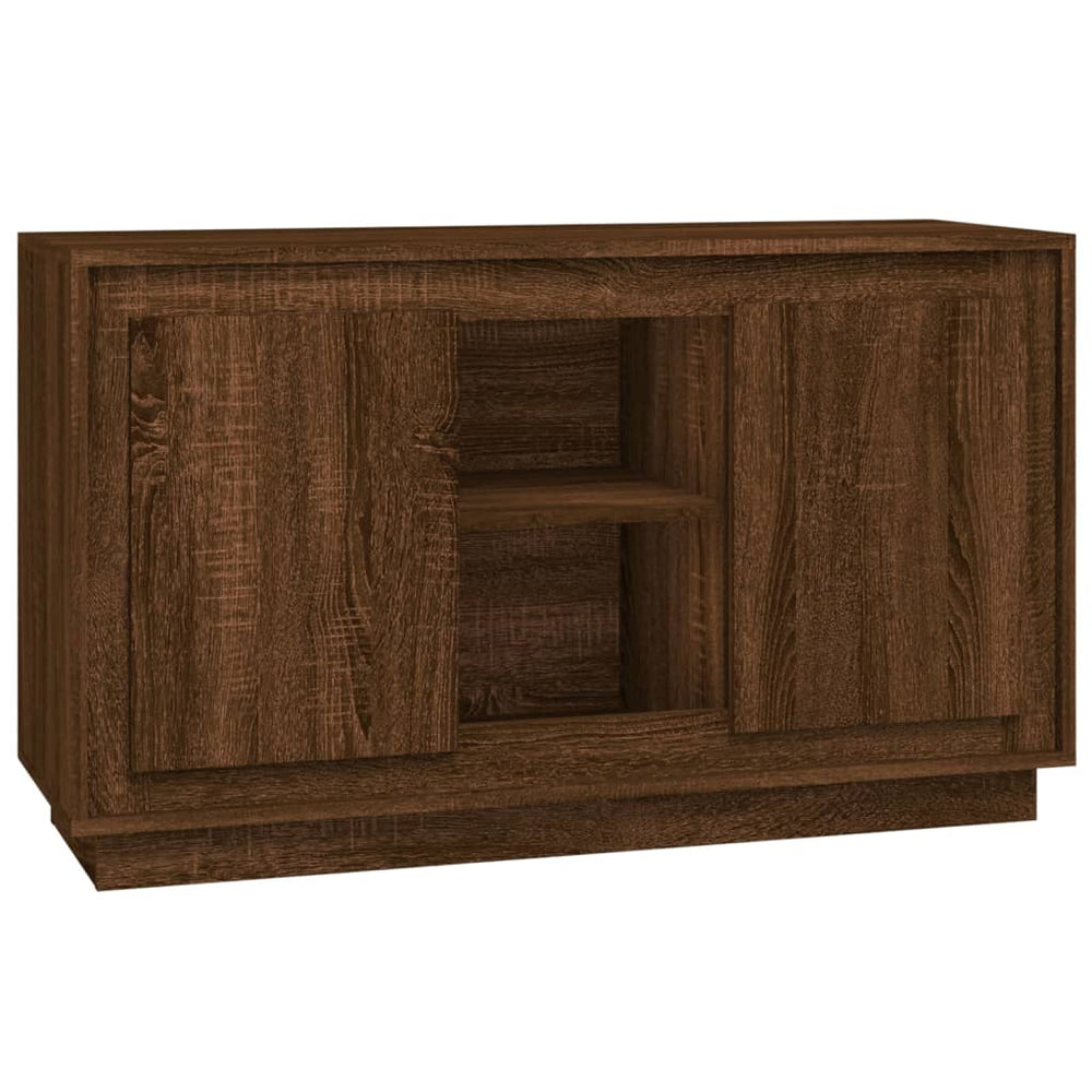 Sideboard Braun Eichenoptik 102 cm
