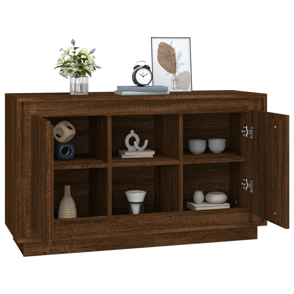 Sideboard Braun Eichenoptik 102 cm
