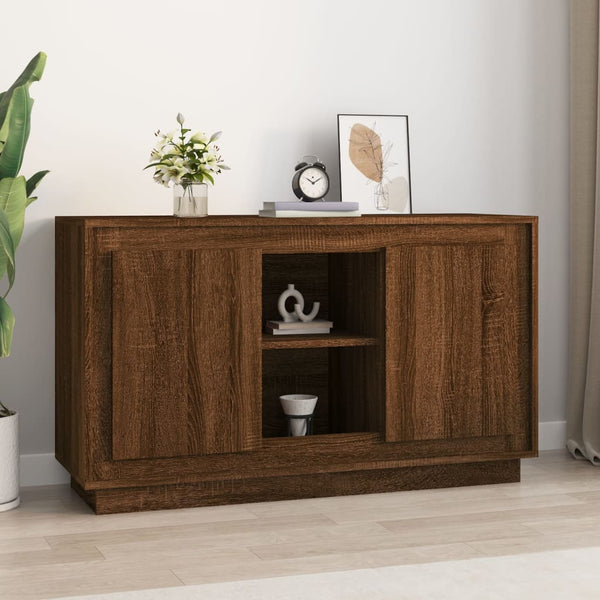 Sideboard Braun Eichenoptik 102 cm