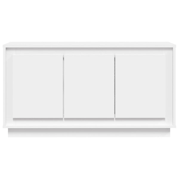 Weißes Sideboard 102 cm Holzwerkstoff