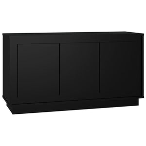 Schwarzes Sideboard 102x35x55cm