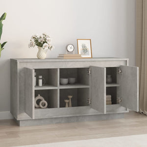 Betongraues Sideboard 102x35x55 cm