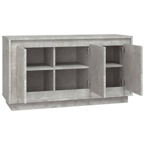 Betongraues Sideboard 102x35x55 cm