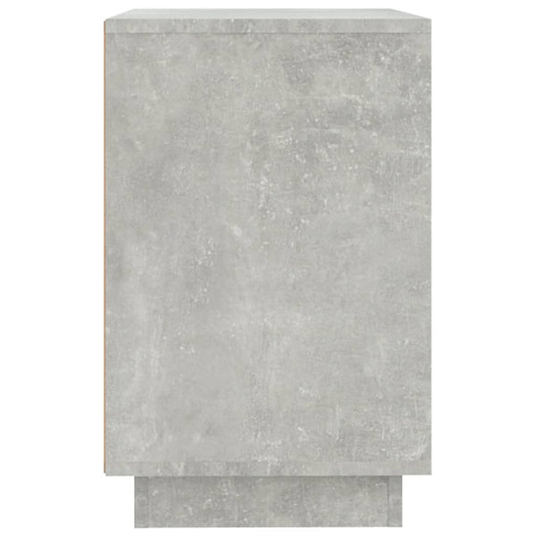 Betongraues Sideboard 102x35x55 cm