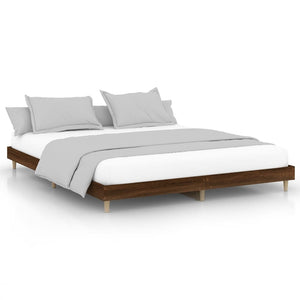 Bettgestell Braun Eiche 160x200 cm