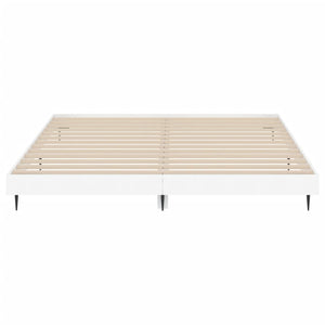 Bettgestell Weiß 200x200 cm
