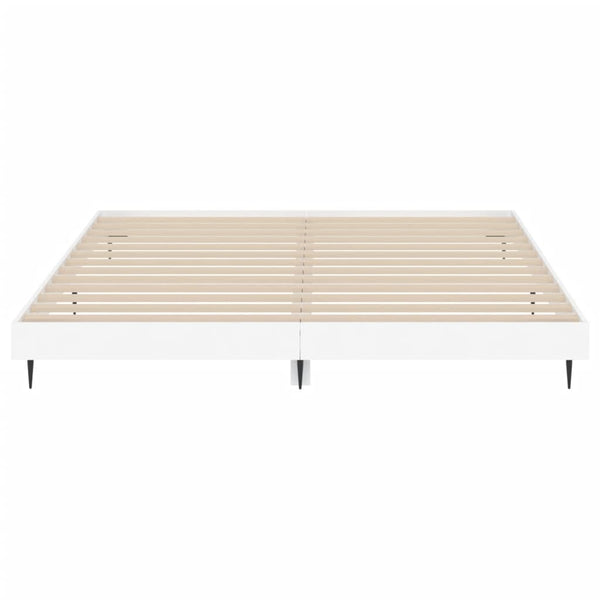Bettgestell Weiß 200x200 cm