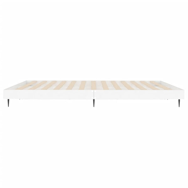 Bettgestell Weiß 200x200 cm