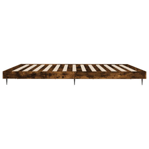 Bettgestell Räuchereiche 200x200 cm
