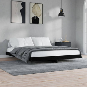 Bettgestell Schwarz 180x200 cm