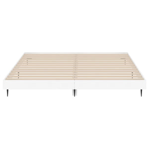 Bettgestell Weiß 150x200 cm