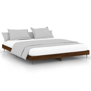 Bettgestell Braun Eiche 150x200 cm