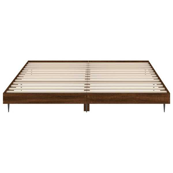 Bettgestell Braun Eiche 150x200 cm