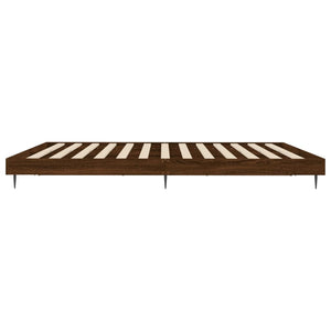 Bettgestell Braun Eiche 150x200 cm