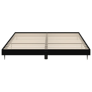 Bettgestell Schwarz 140x200 cm