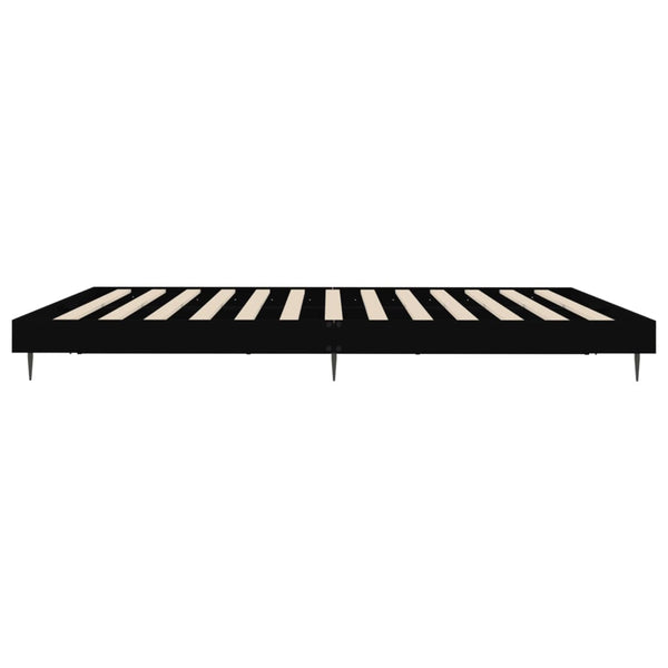 Bettgestell Schwarz 140x200 cm
