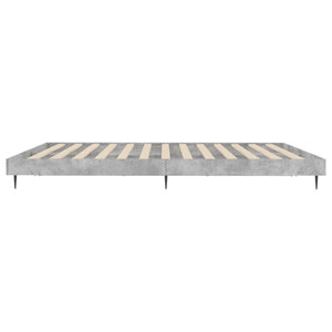 Bettgestell Betongrau 120x200 cm
