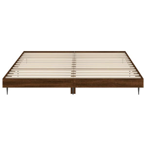 Bettgestell Braun Eiche 120x200 cm