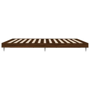 Bettgestell Braun Eiche 120x200 cm