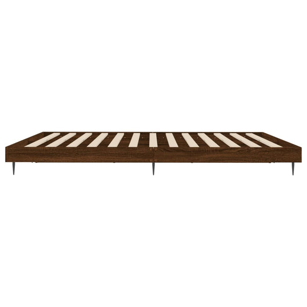 Bettgestell Braun Eiche 120x200 cm