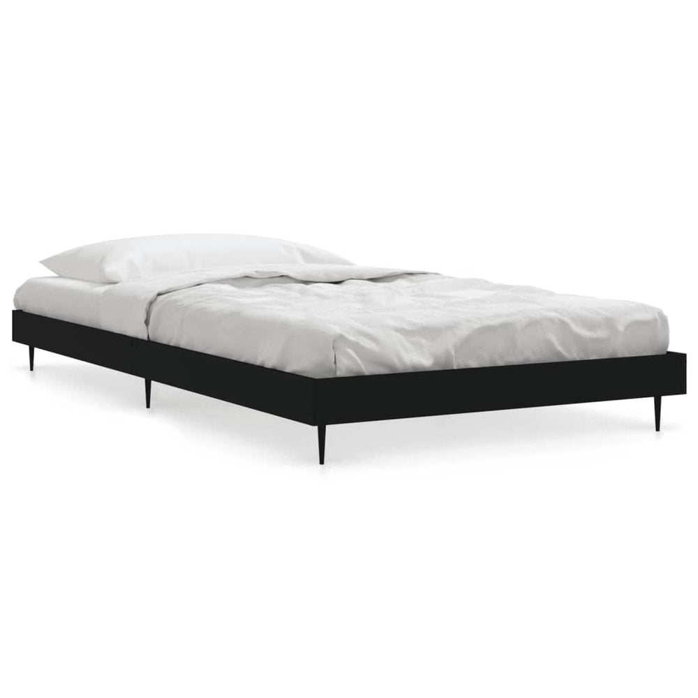 Bettgestell Schwarz 90x200 cm