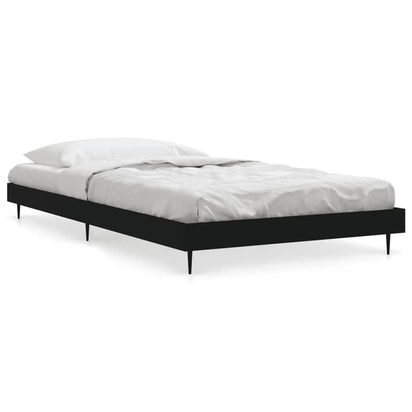 Bettgestell Schwarz 90x200 cm