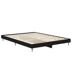 Bettgestell Schwarz 140x190 cm
