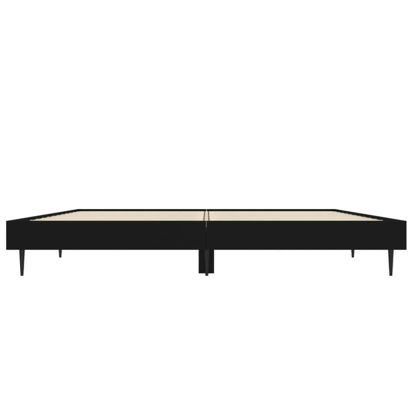 Bettgestell Schwarz 140x190 cm