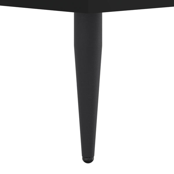 Bettgestell Schwarz 140x190 cm