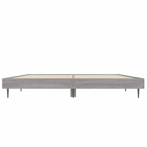 Bettgestell Grau Sonoma 140x190 cm