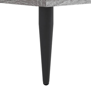 Bettgestell Grau Sonoma 140x190 cm