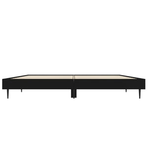 Bettgestell Schwarz 135x190 cm