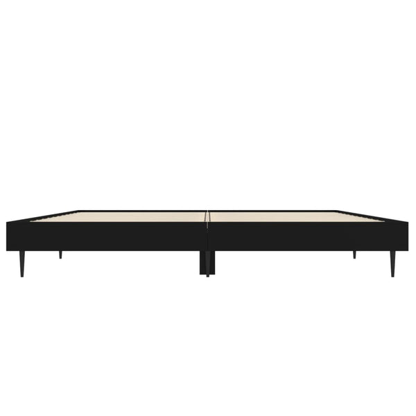 Bettgestell Schwarz 135x190 cm
