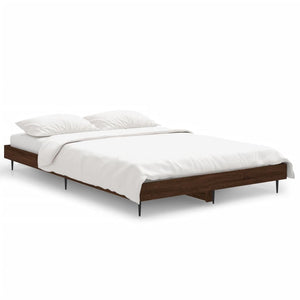 Bettgestell Braun Eiche 120x190 cm